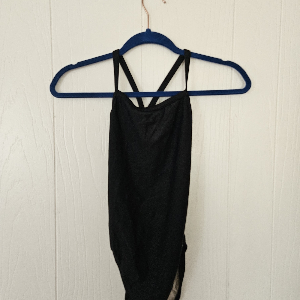 Black Strappy Swimsuit
